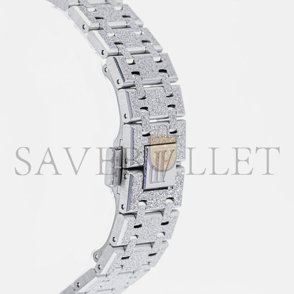 AUDEMARS PIGUET ROYAL OAK FROSTED GOLD 37MM WATCH 15454BC.GG.1259BC.03